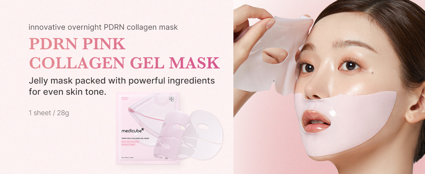 PDRN Pink Collagen Gel Mask (4ea)